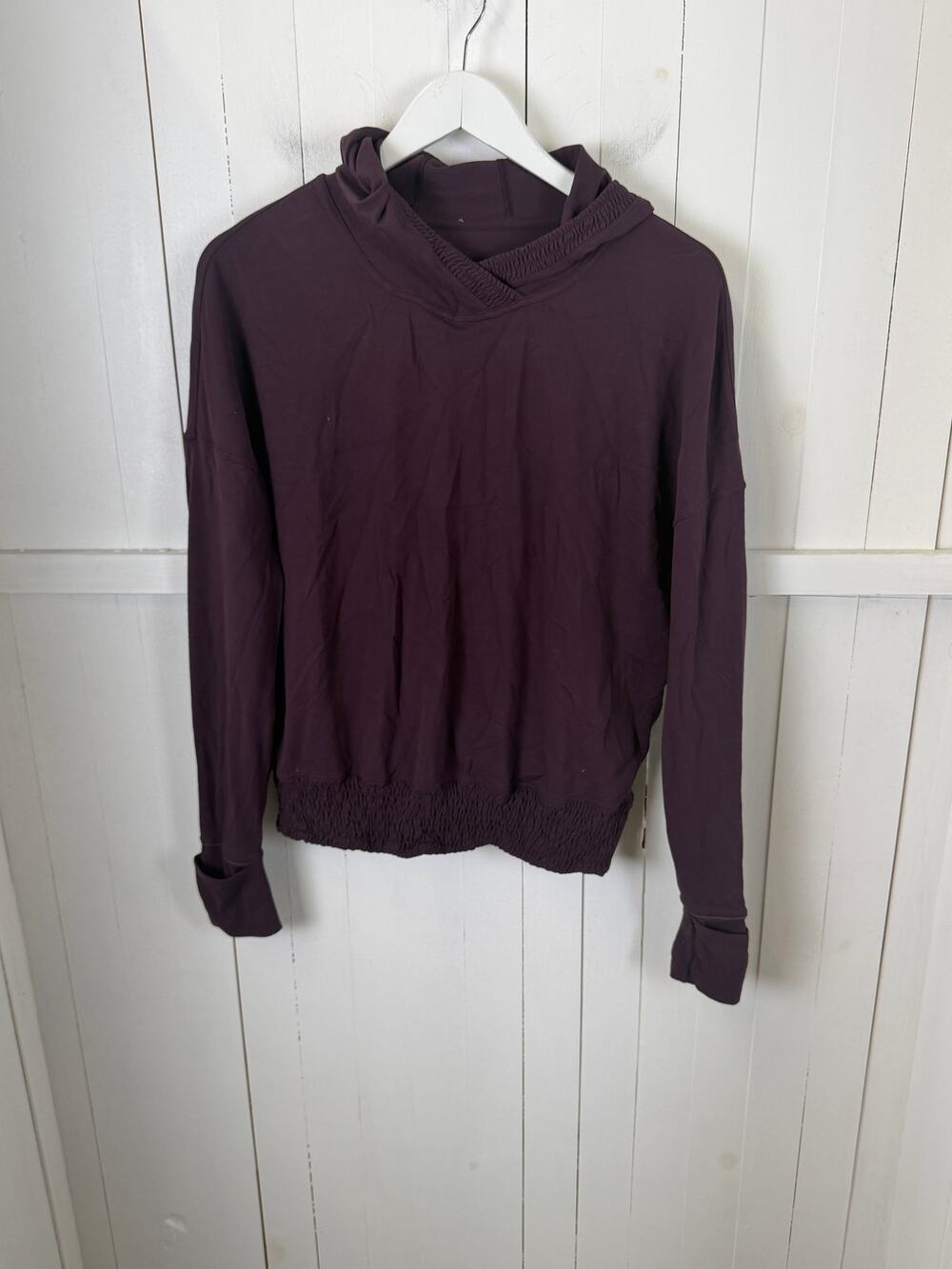 Lululemon Purple Pullover Sweatshirt Size 6 Nylon Women's
